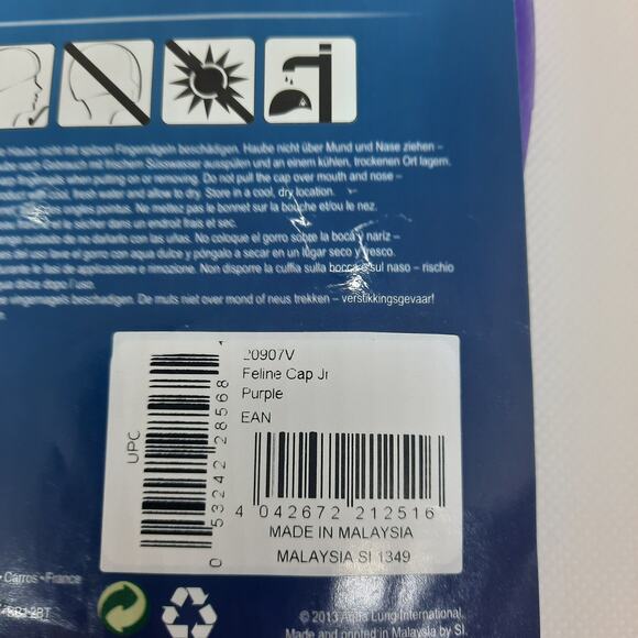 5 For $20.00 Aqua Sphere Feline Youth Silicon Swim Cap, 100% UV Protection - Picture 10 of 11